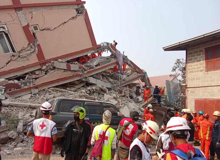 Myanmar earthquake rapid response
