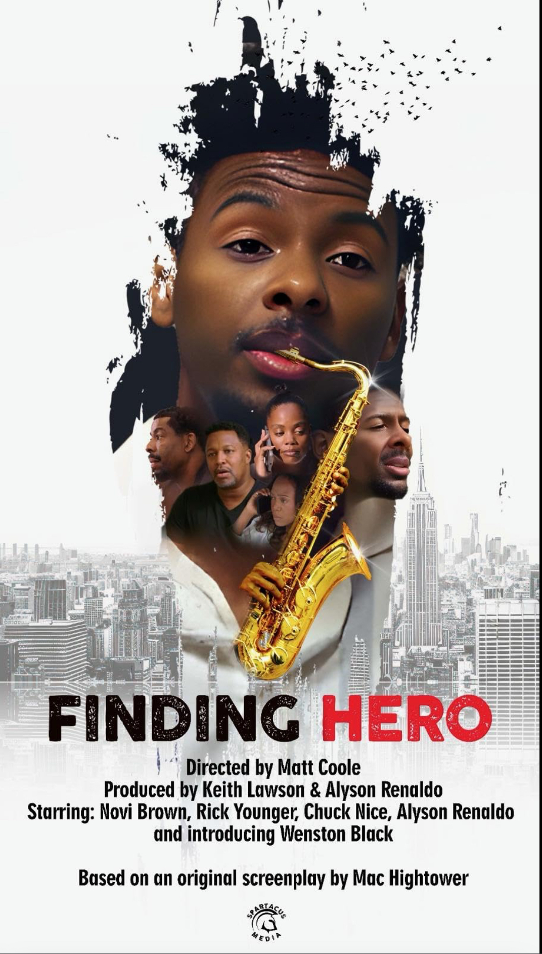 Finding Hero — production still